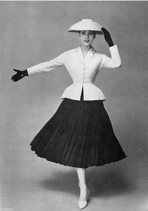 dior fashion designer 1950s